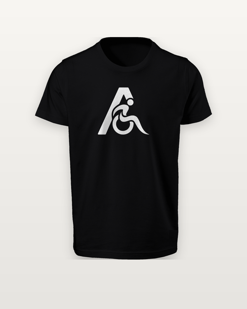 Black Adapt To Life tee with the 2026 A-mark