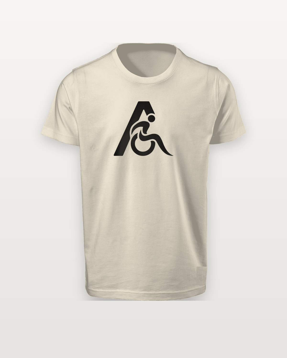 Cream Adapt To Life tee with the 2026 A-mark